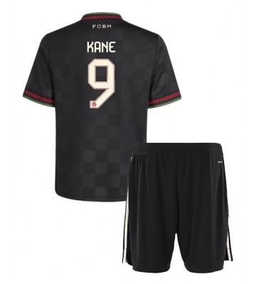 Bayern Munich Harry Kane #9 Tredjetrøje Børn 2025-26 Kortærmet (+ Korte bukser)
